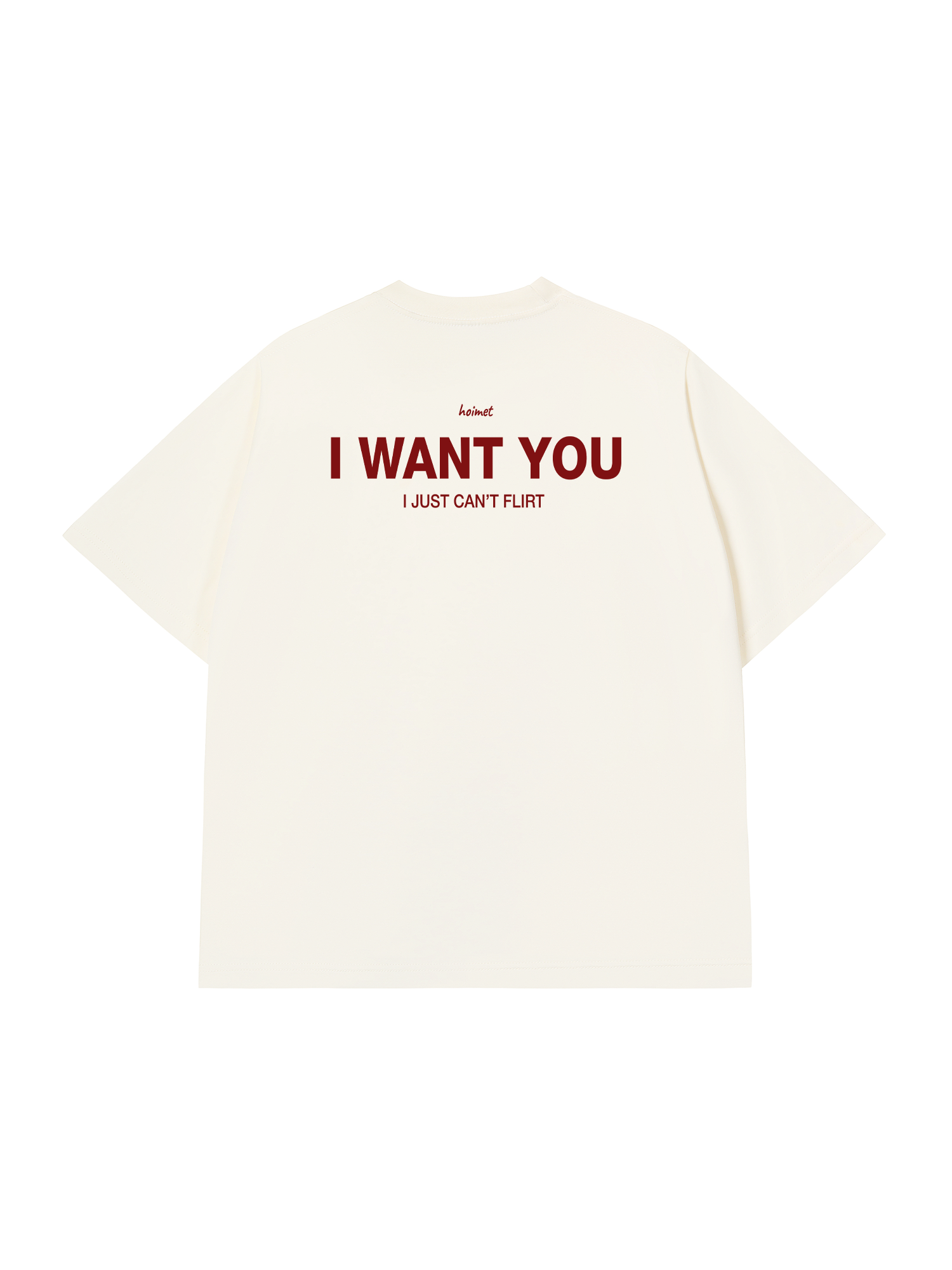 Áo Thun Relaxed Fit I Want You