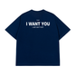 Áo Thun Relaxed Fit I Want You