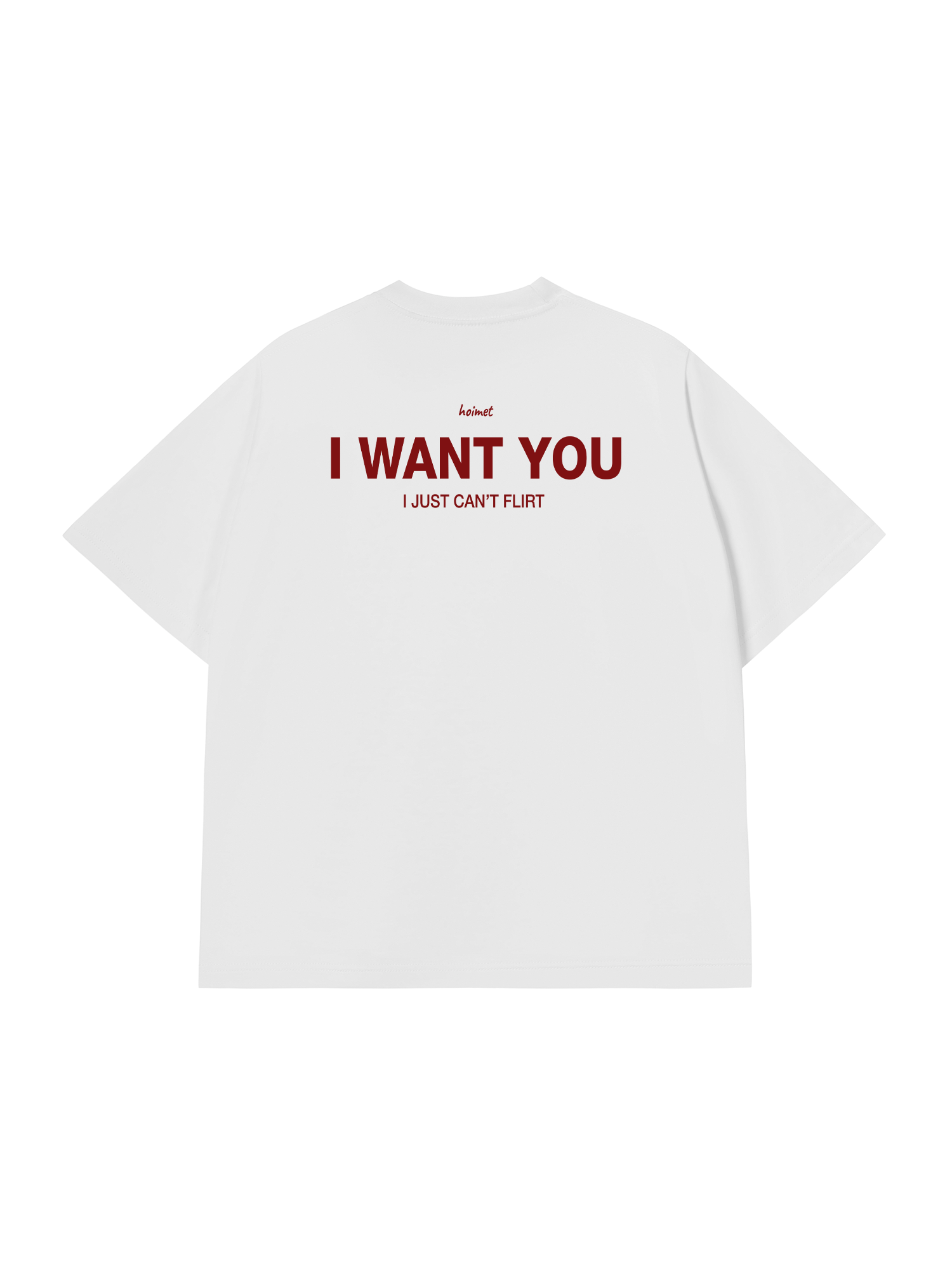 Áo Thun Relaxed Fit I Want You
