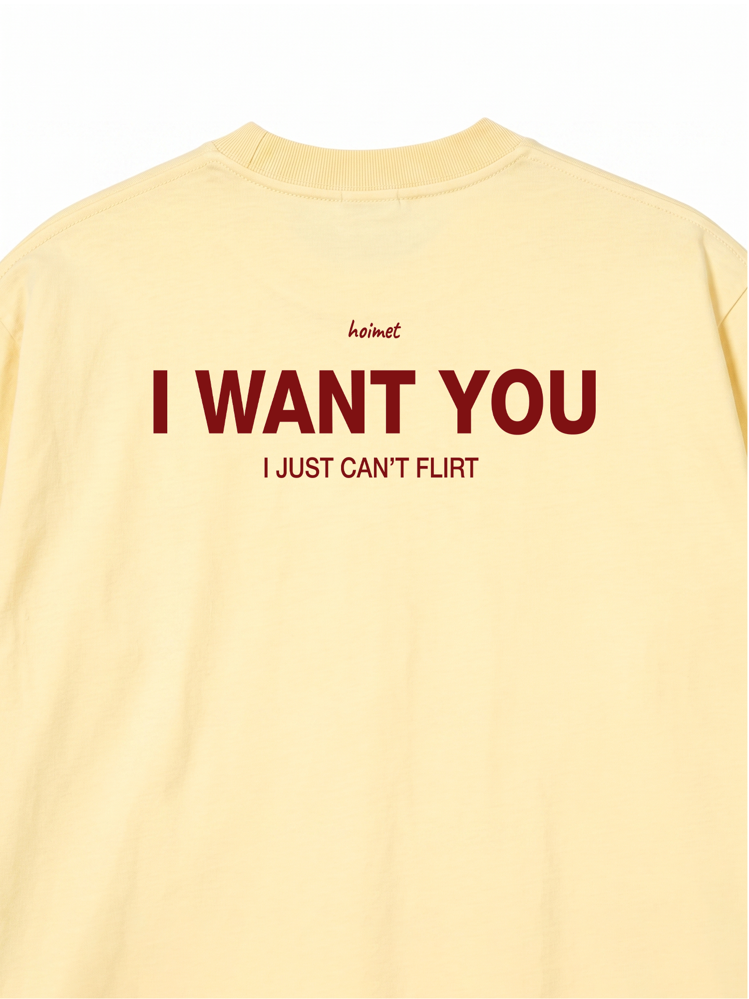 Áo Thun Relaxed Fit I Want You