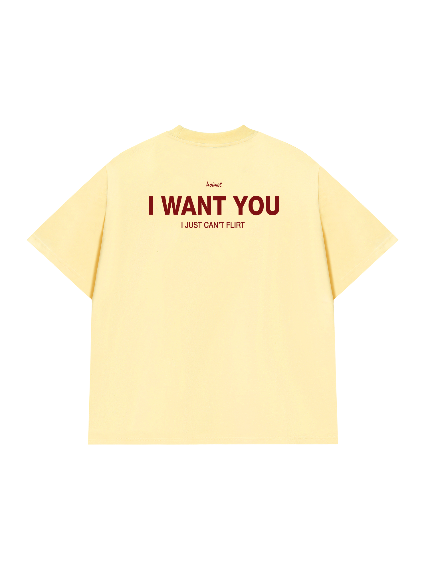 Áo Thun Relaxed Fit I Want You