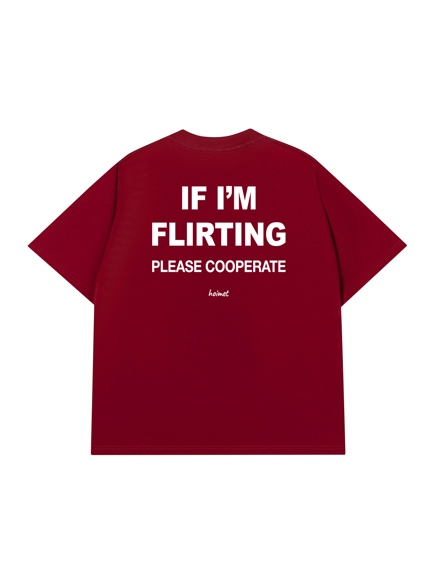 Áo Thun Relaxed Fit If Im Flirting Please Cooperate