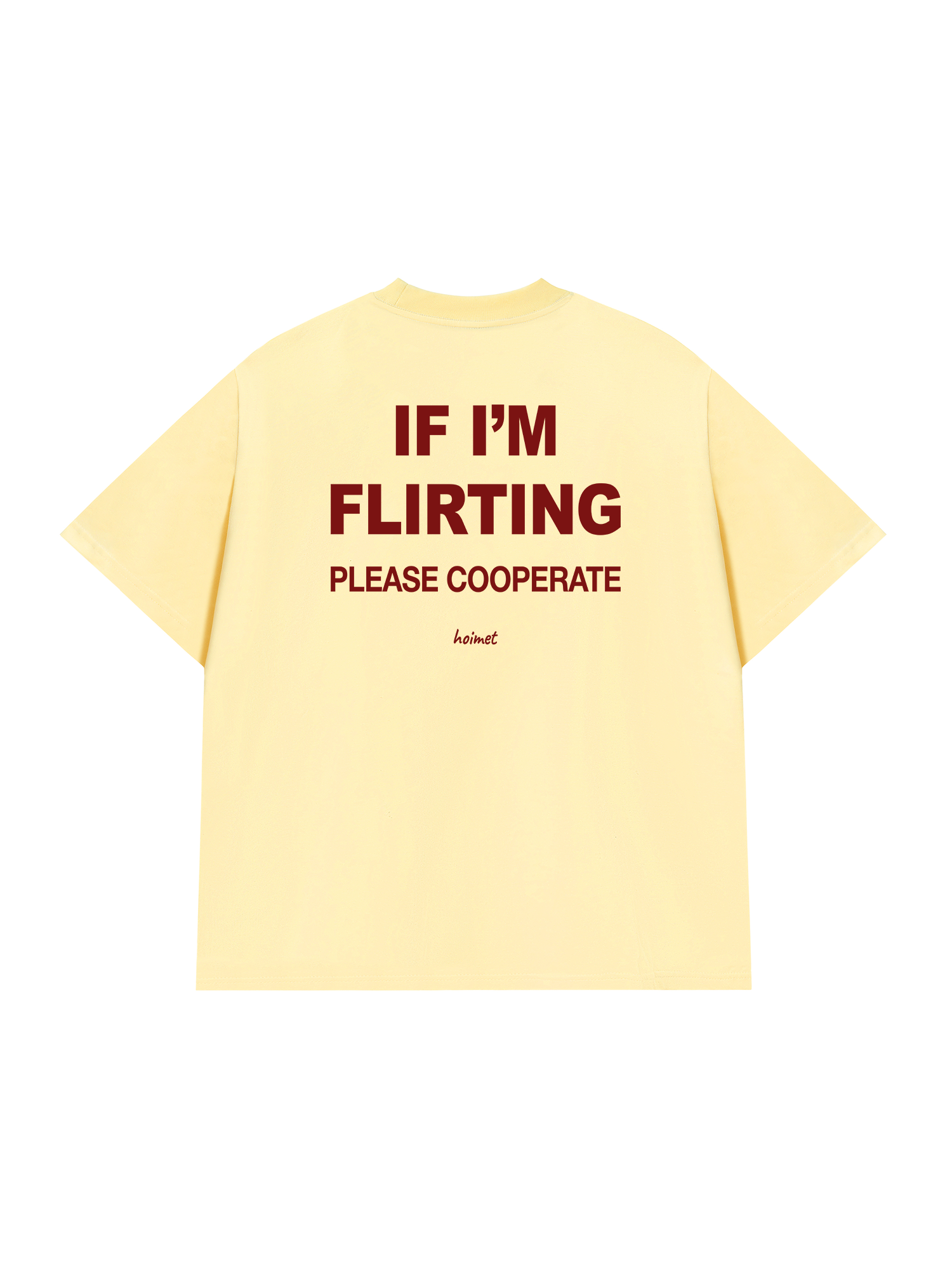 Áo Thun Relaxed Fit If Im Flirting Please Cooperate
