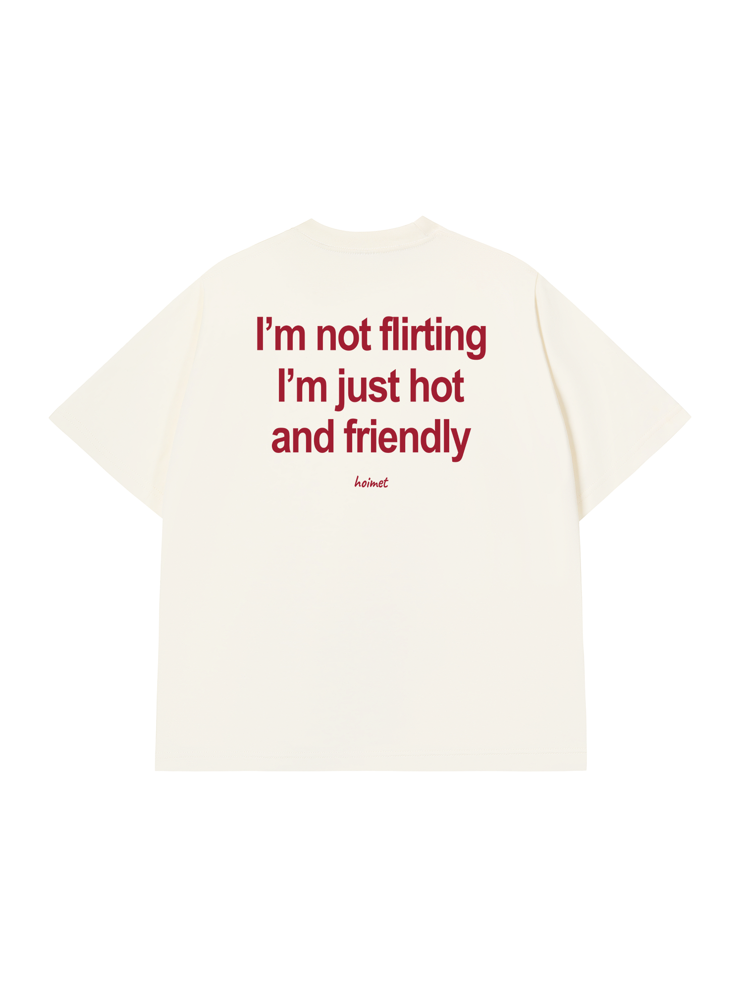 Áo Thun Relaxed Fit Im Not Flirting