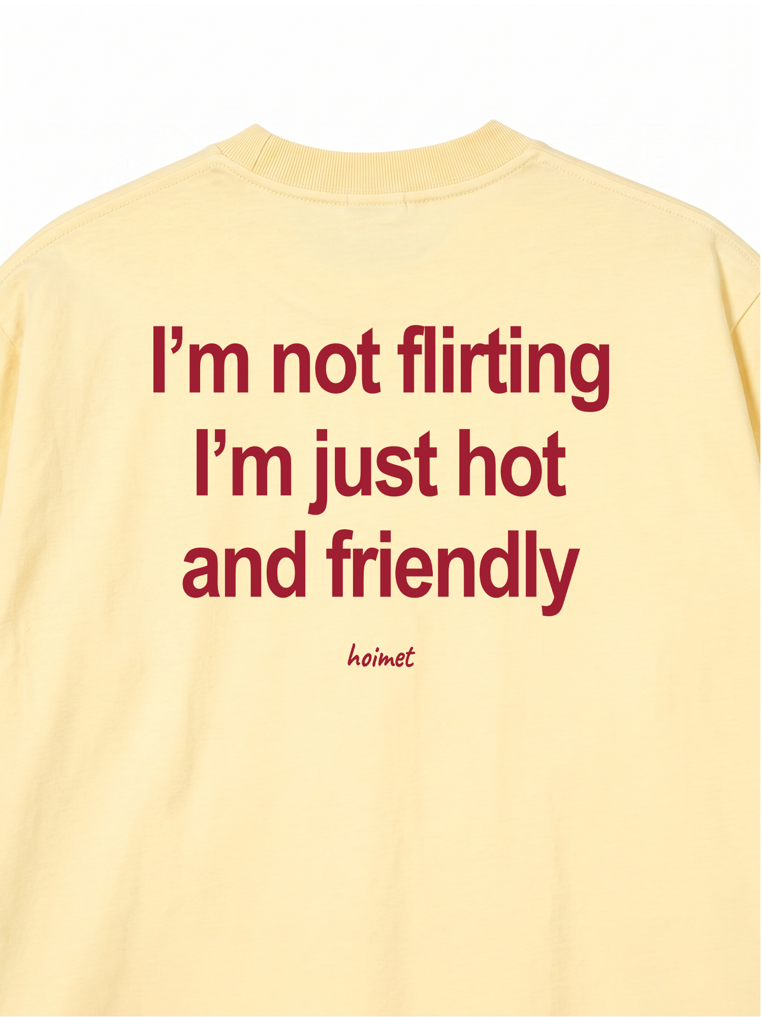 Áo Thun Relaxed Fit Im Not Flirting