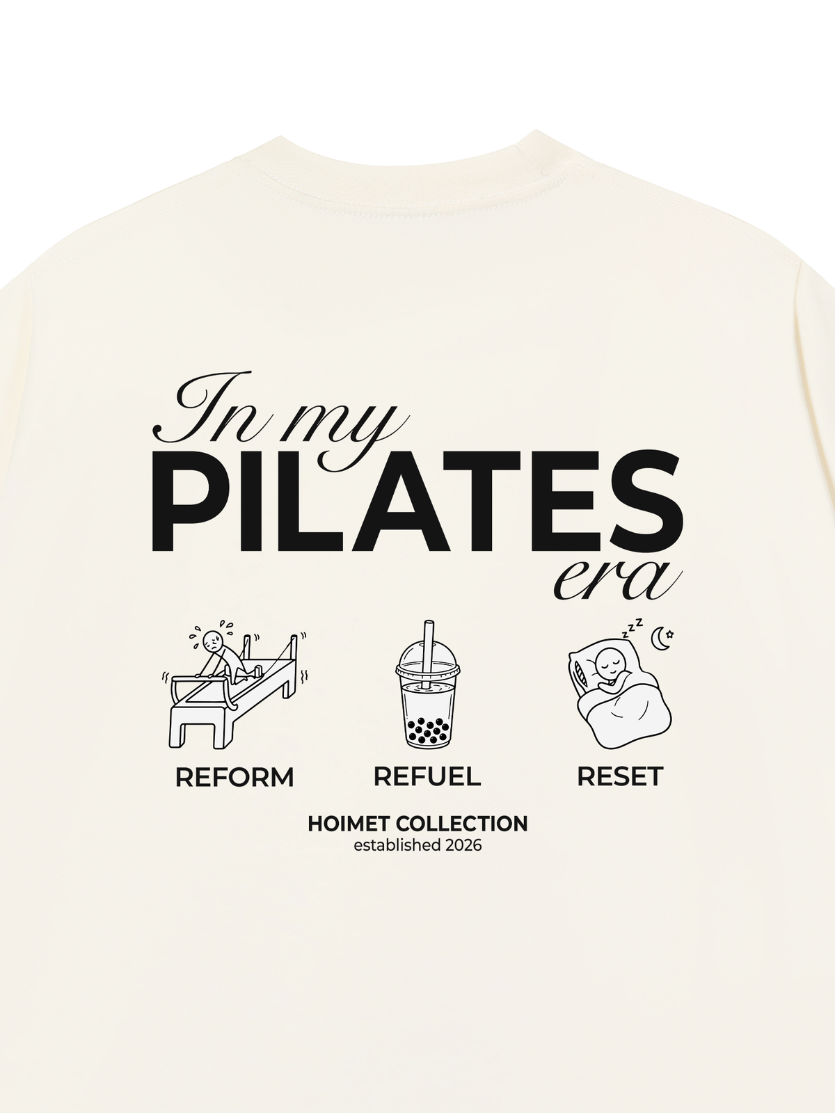 Áo Thun Relaxed Fit In My Pilates Era