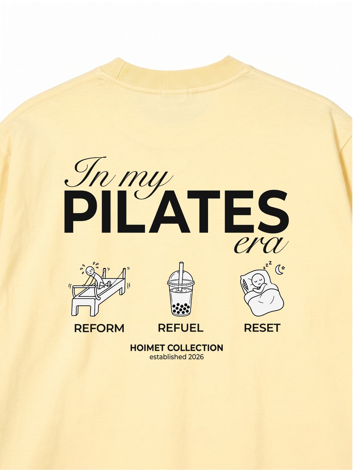 Áo Thun Relaxed Fit In My Pilates Era