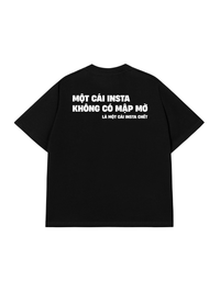 Áo Thun Relaxed Fit Insta Không Có Mập Mờ