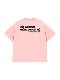 Áo Thun Relaxed Fit Insta Không Có Mập Mờ