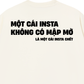 Áo Thun Relaxed Fit Insta Không Có Mập Mờ