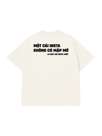 Áo Thun Relaxed Fit Insta Không Có Mập Mờ