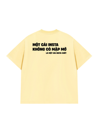 Áo Thun Relaxed Fit Insta Không Có Mập Mờ