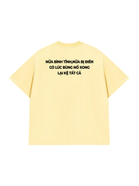Áo Thun Relaxed Fit Kệ Tất Cả