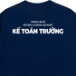 Áo Thun Relaxed Fit Kế Toán Trưởng