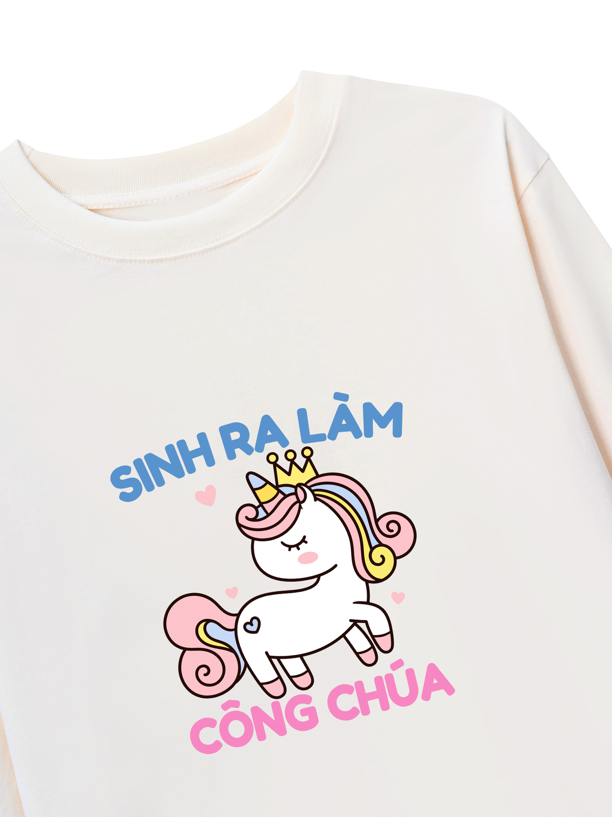 Áo Dài Tay Công Chúa Làm Công Ăn Lương