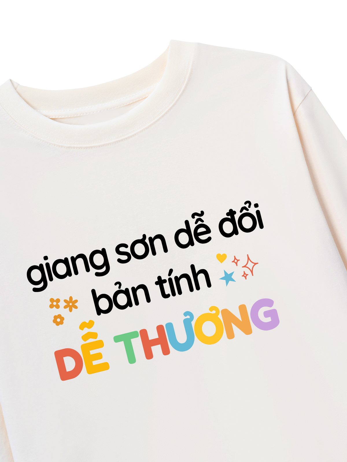 Áo Dài Tay Bản Tính Dễ Thương