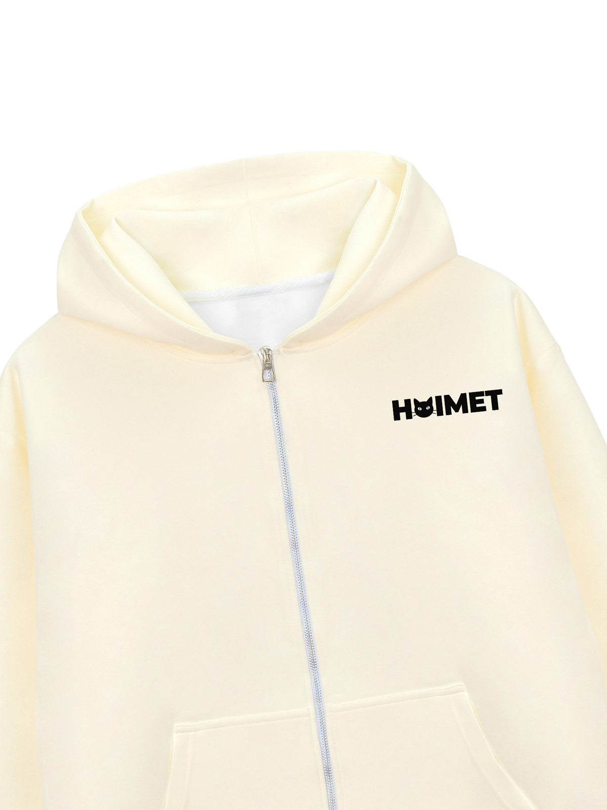 Áo Hoodie Zip Nỉ Hai Da Để Cho Mèo Ngủ