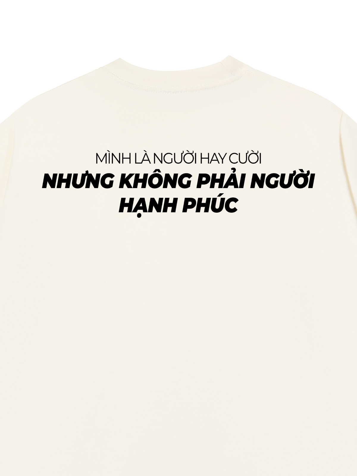 Áo Thun Relaxed Fit Người Không Hạnh Phúc