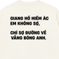 Áo Thun Relaxed Fit Sợ Vắng Bóng Anh