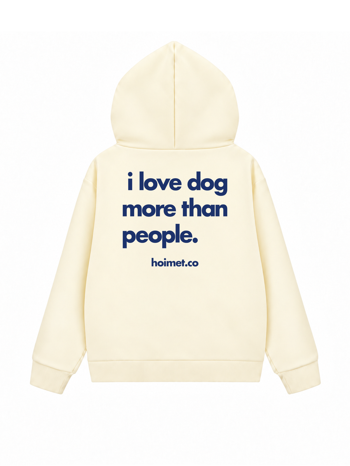 Áo Hoodie Zip Nỉ Hai Da I Love Dog