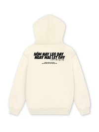 Áo Hoodie Nỉ Hai Da Lết Day