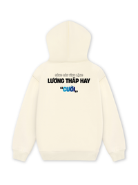 Áo Hoodie Nỉ Hai Da Lương Thấp Hay Cười