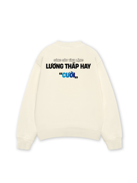 Áo Sweater Nỉ Hai Da Lương Thấp Hay Cười