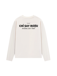 Áo Dài Tay Chỉ Say Rượu