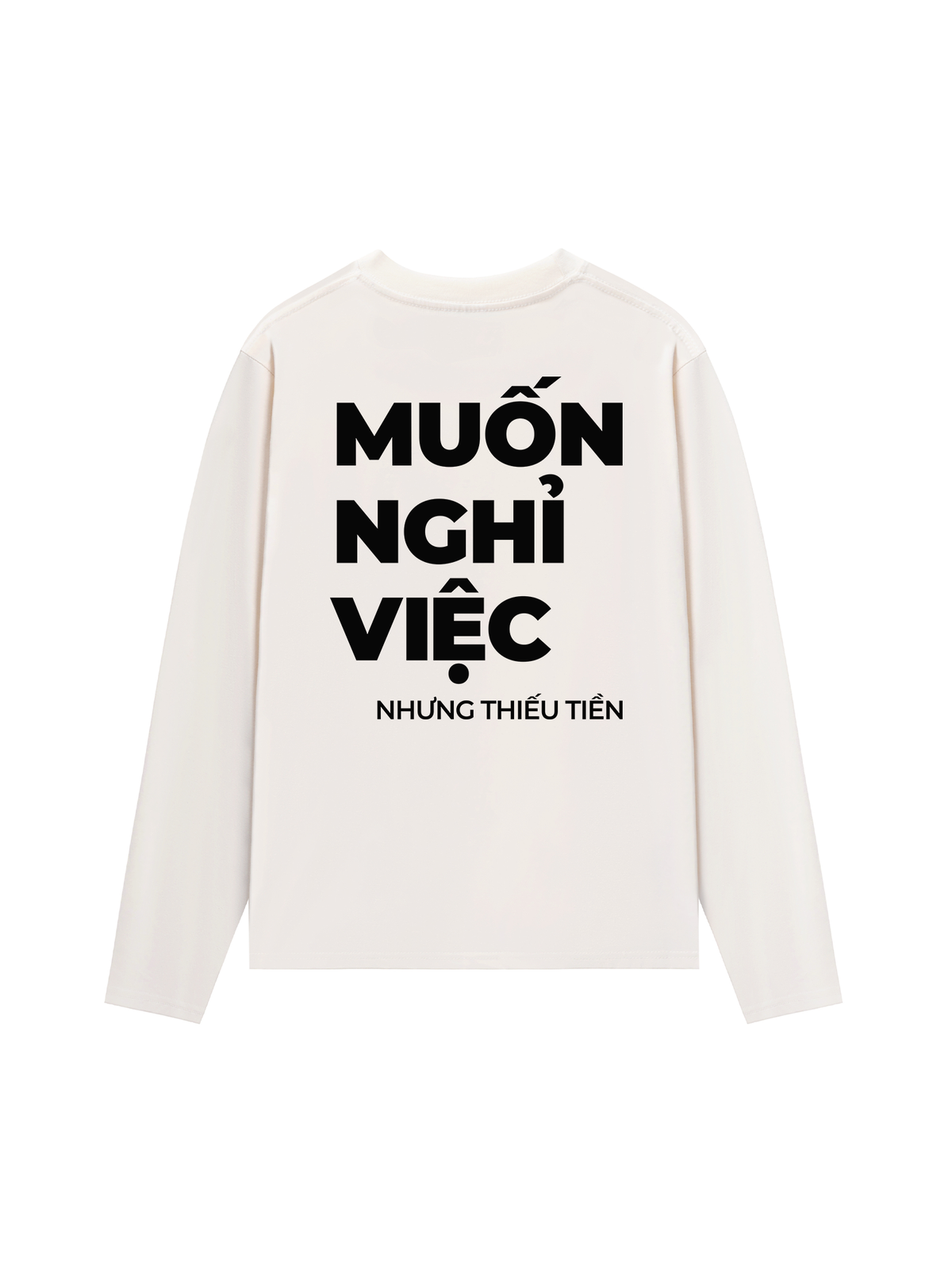 Áo Dài Tay Muốn Nghỉ Việc