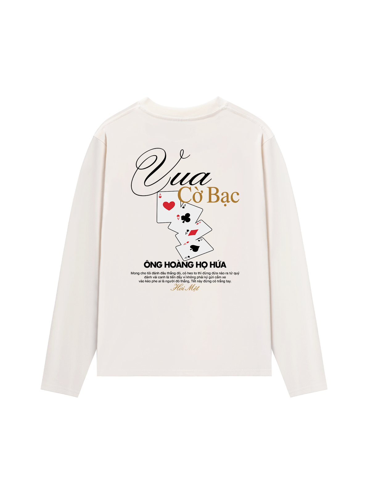 Áo Dài Tay Vua Cờ Bạc