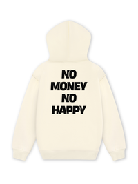 Áo Hoodie Nỉ Hai Da No Money No Happy