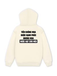 Áo Hoodie Nỉ Hai Da Tiền Mua Được Hạt Cho Mèo