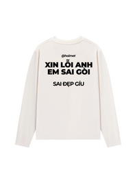 Áo Dài Tay Xin Lỗi Anh