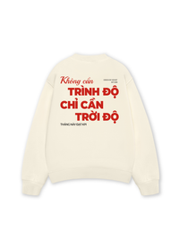 Áo Sweater Nỉ Hai Da Không Cần Trình Độ