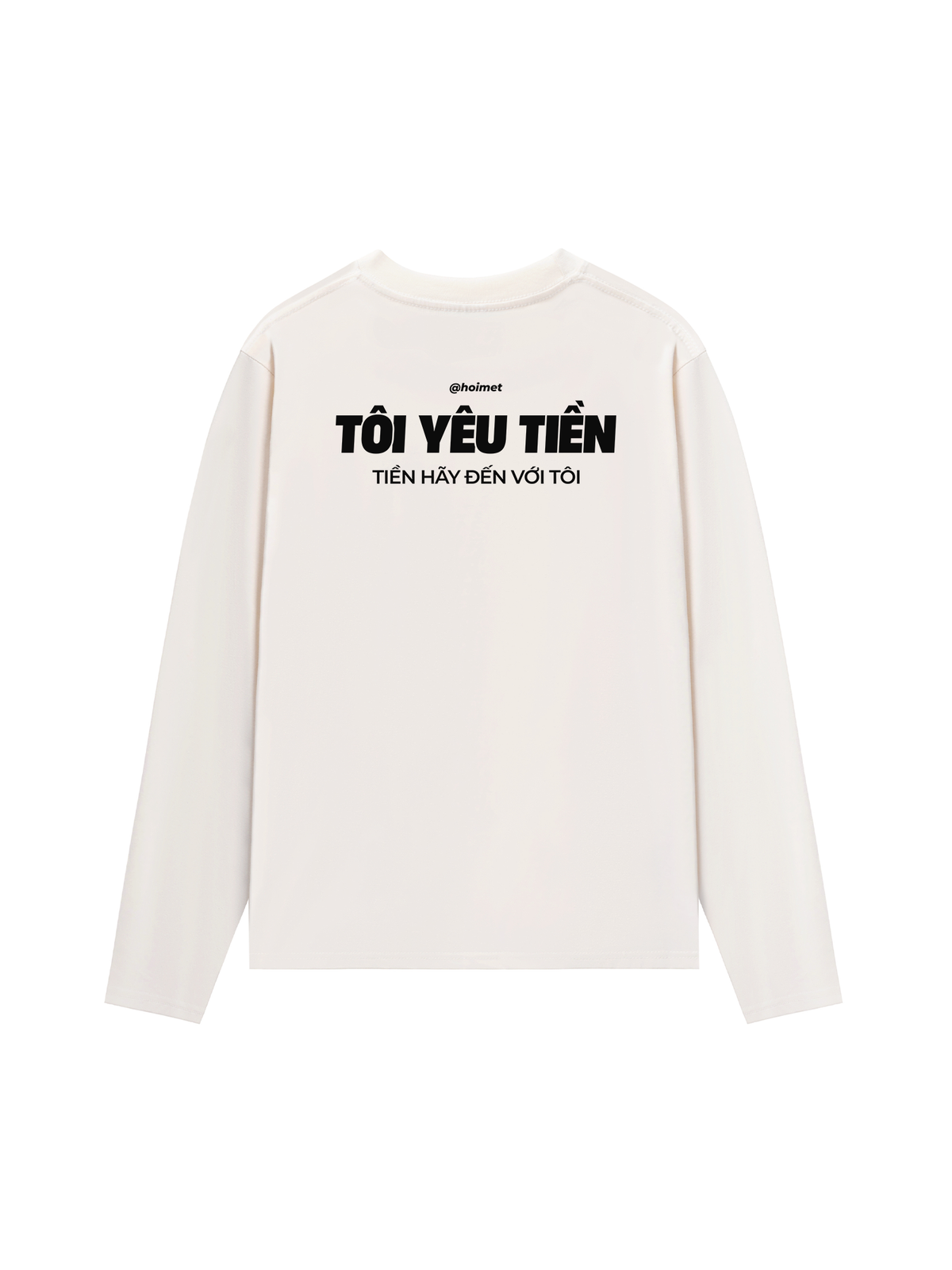 Áo Dài Tay Tôi Yêu Tiền
