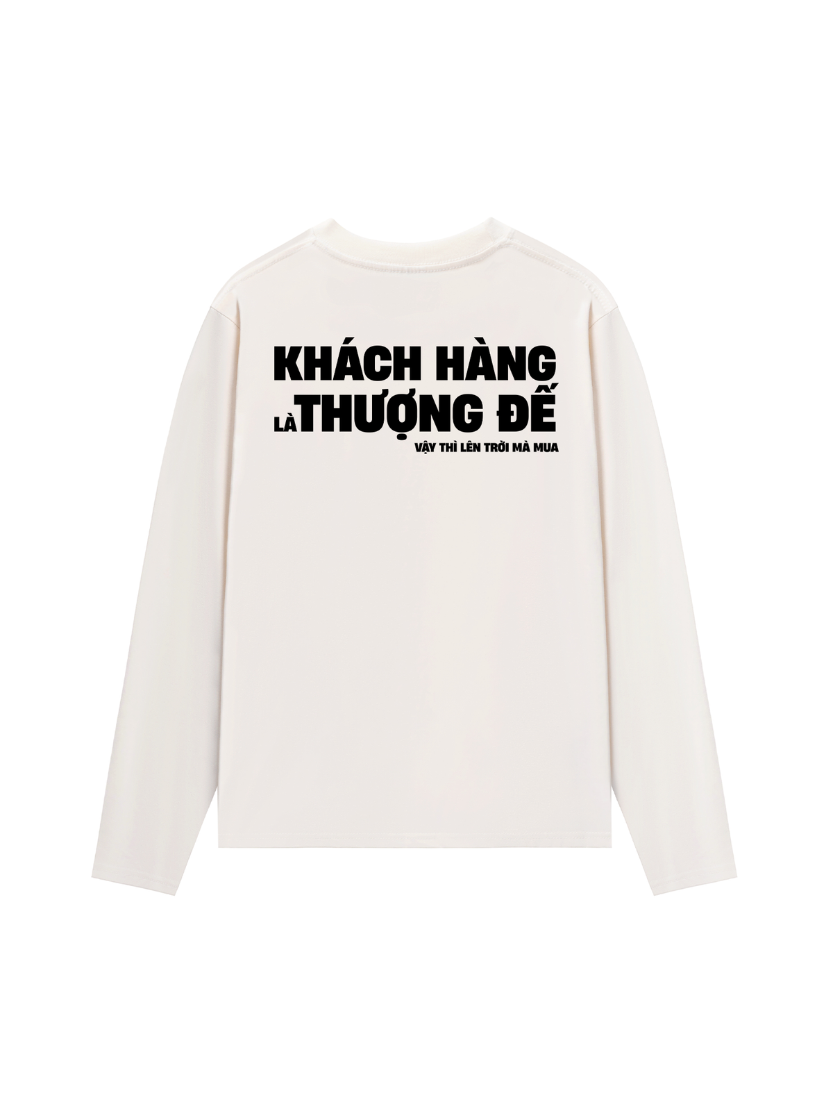 Áo Dài Tay Khách Hàng Là Thượng Đế