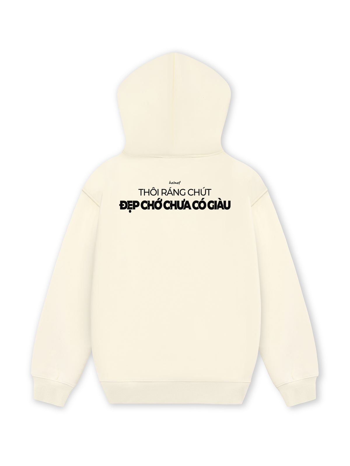Áo Hoodie Nỉ Hai Da Đẹp Nhưng Không Giàu
