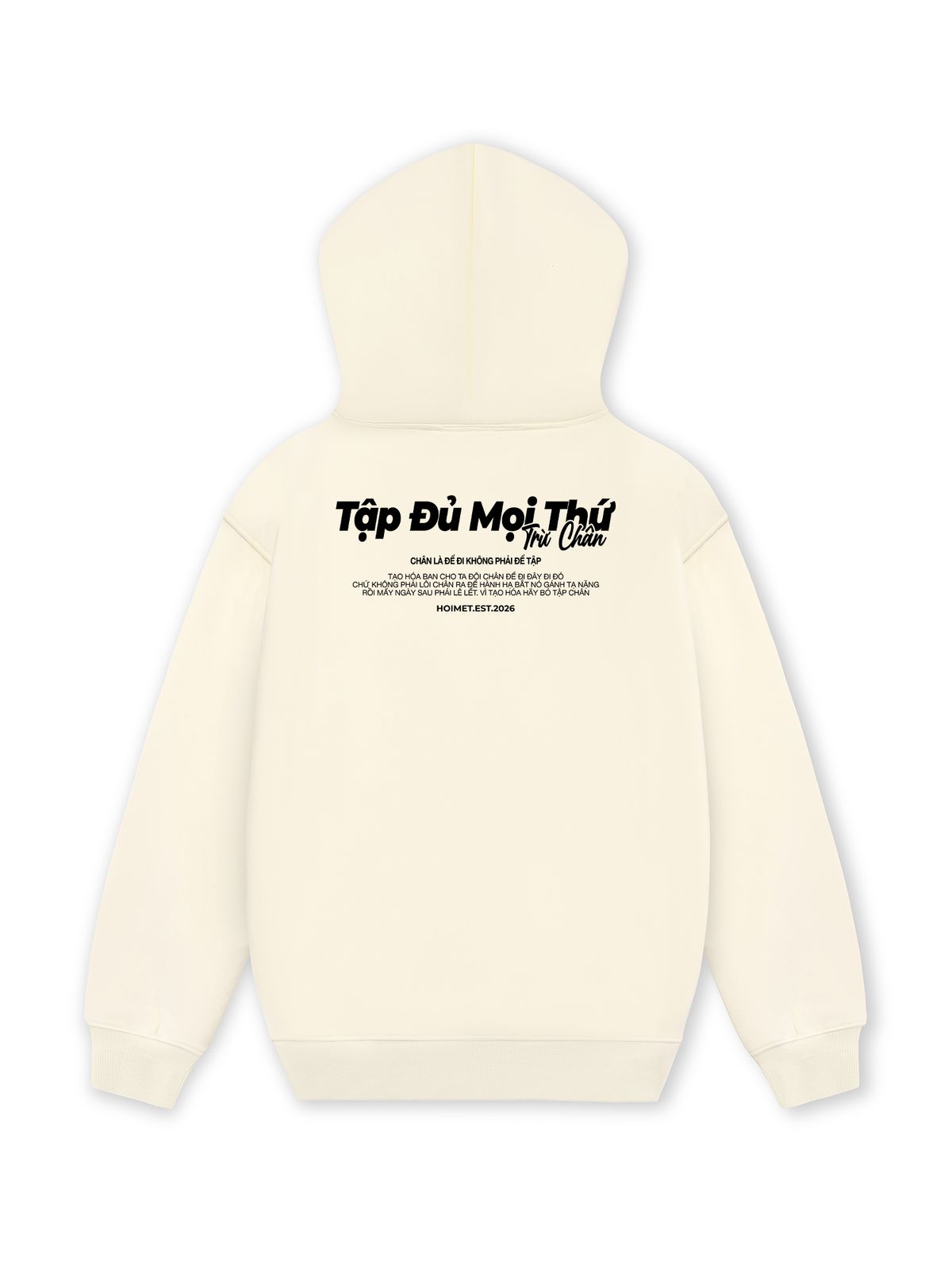Áo Hoodie Nỉ Hai Da Tập Đủ Mọi Thứ