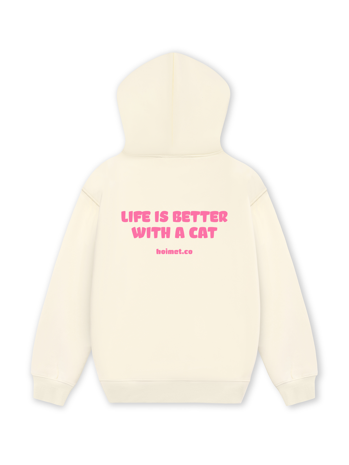 Áo Hoodie Nỉ Hai Da Life Is Better With A Cat