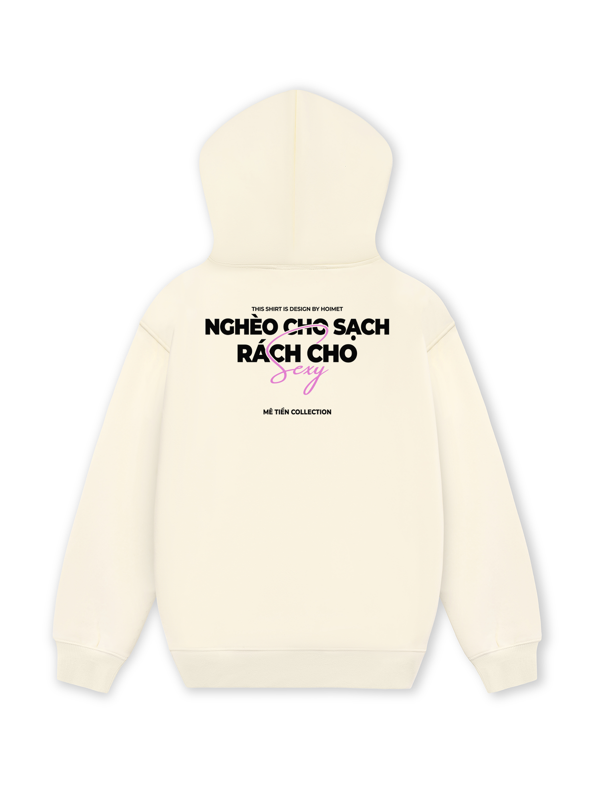 Áo Hoodie Nỉ Hai Da Nghèo Cho Sạch