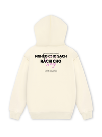 Áo Hoodie Nỉ Hai Da Nghèo Cho Sạch