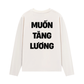 Áo Dài Tay Muốn Tăng Lương