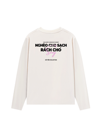 Áo Dài Tay Nghèo Cho Sạch