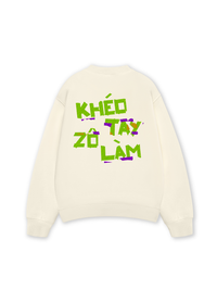 Áo Sweater Nỉ Hai Da Khéo Tay Zô Làm