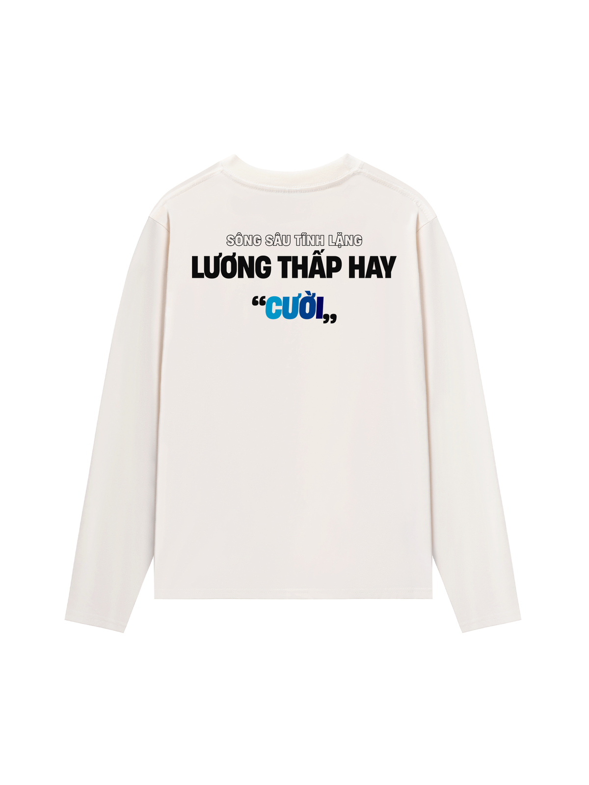Áo Dài Tay Lương Thấp Hay Cười