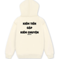 Áo Hoodie Nỉ Hai Da Kiếm Tiền Gặp Kiếm Chuyện