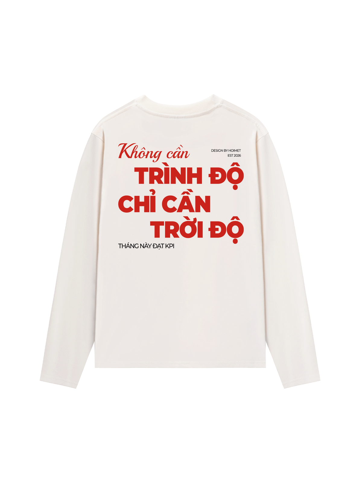 Áo Dài Tay Không Cần Trình Độ