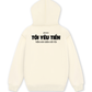 Áo Hoodie Nỉ Hai Da Tôi Yêu Tiền