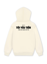 Áo Hoodie Nỉ Hai Da Tôi Yêu Tiền