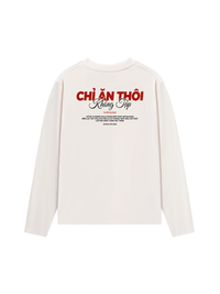 Áo Dài Tay Chỉ Ăn Không Tập